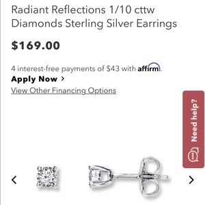 Diamond earrings